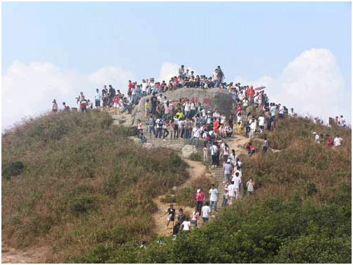 縱情山水，激蕩智慧——TANK007重陽節(jié)帶您一起登高梧桐山