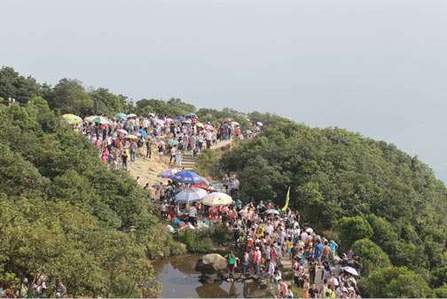 縱情山水，激蕩智慧——TANK007重陽節(jié)帶您一起登高梧桐山